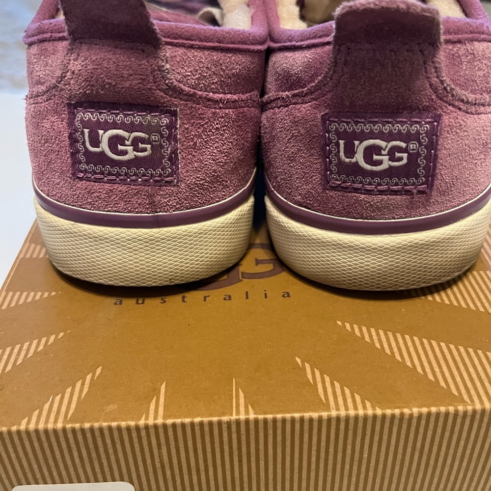 Cute Purple Lavender Ugg sneakers - Picture 5 of 7